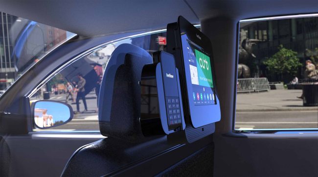 RYDE Taxi tablet system