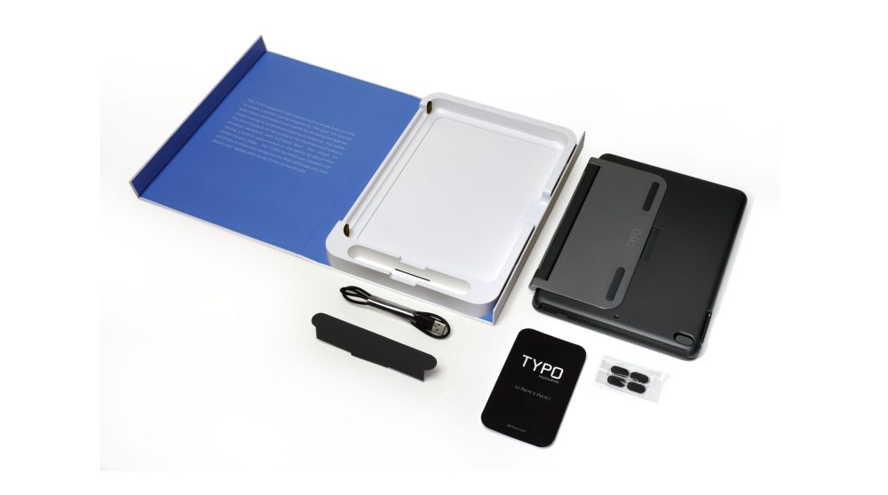 TYPO keyboard for ipad air packaging Air