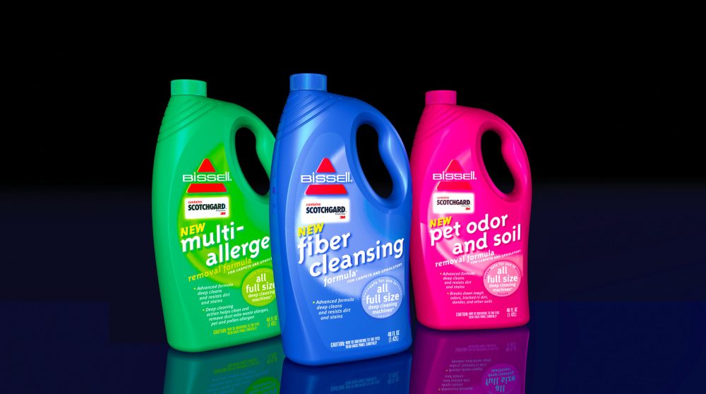 Bisell fiber cleansing bottle line up