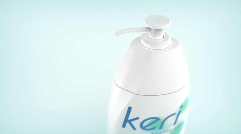 keri lotion bottle